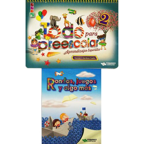 Todo Para Preescolar 2. Aprendizajes Esperados. Incluye Libro De Cantos Y Juegos (Espiral)