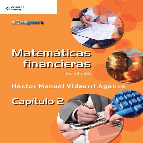 Matemáticas financieras. Capitulo 2