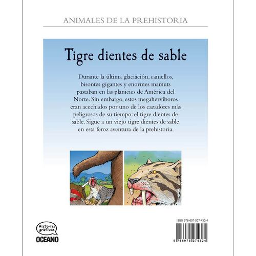 Tigre dientes de sable (Smilodon)