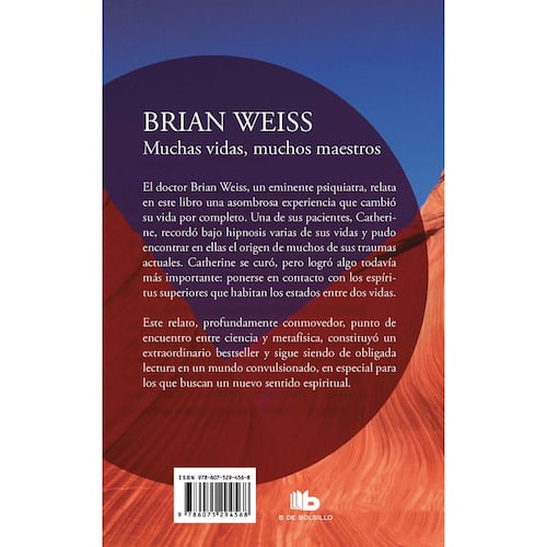Muchas Vidas Muchos Maestros Libro De Brian Weiss