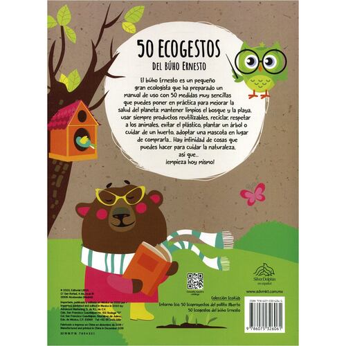 Ecokids: eco gestos del búho Ernesto