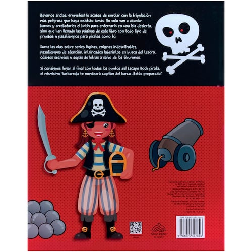 Escapebook: enigmas muy piratas