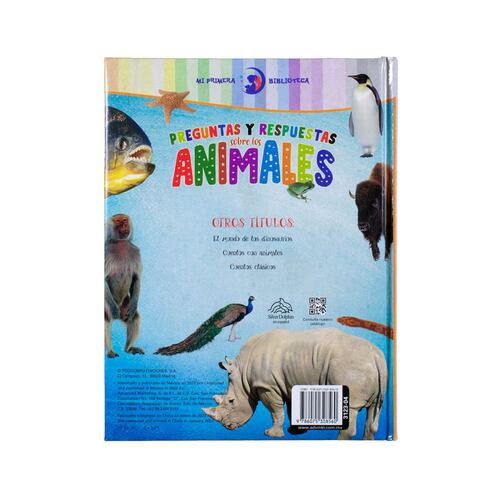 Mi Primera Biblioteca: Preguntas y Respuestas Sobre Los Animales