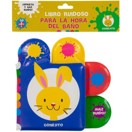 Libro ruidoso para la hora del baño: Conejito
