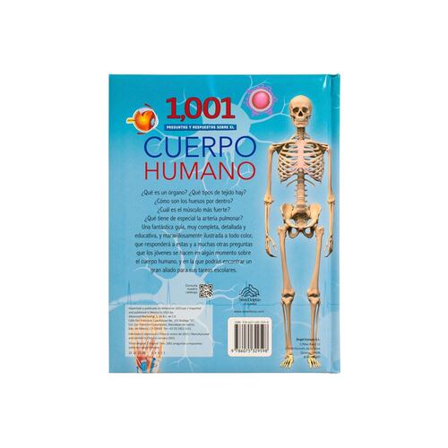 Primera biblioteca 1001 preguntas y respuestas sobre el cuerpo humano