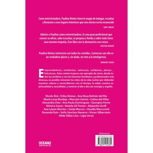 Fabulosas. Testimonios valientes de mujeres en plenitud
