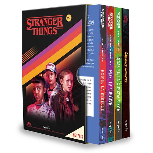 Serie Stranger Things (4 volúmenes)