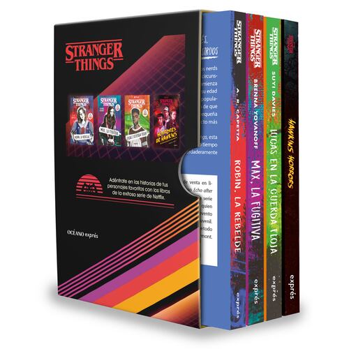 Serie Stranger Things (4 volúmenes)