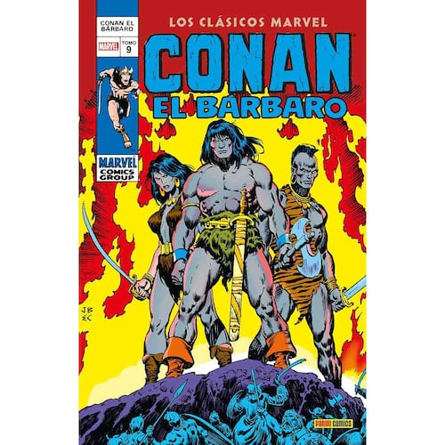 Conan el barbaro los clásicos Marvel vol.9