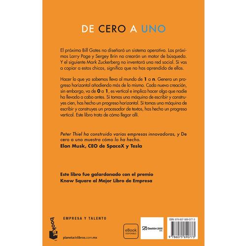 De cero a uno