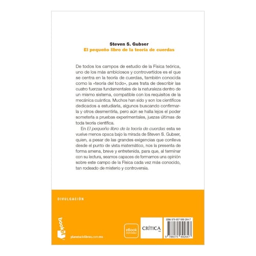 El pequeño libro de la teoría de cuerdas