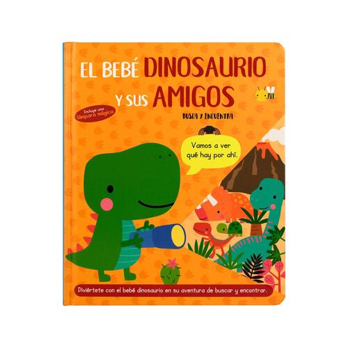 Lámpara mágica él bebe dinosaurio y sus amigos
