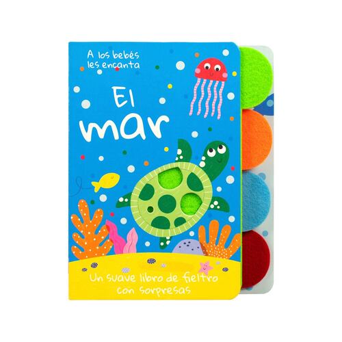 A los bebés les encanta el mar.