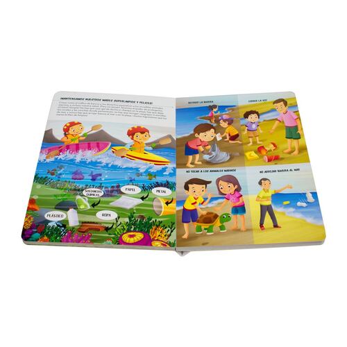 Autoayuda niños: mantengamos a nuestro planeta saludable y hermoso.