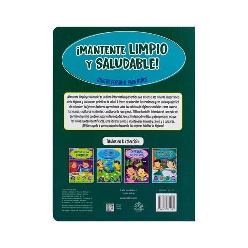 Autoayuda niños: mantente limpio y saludable.