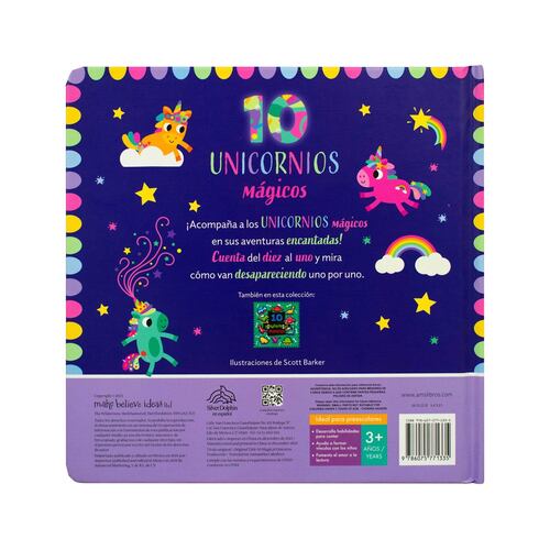 10 unicornios mágicos.