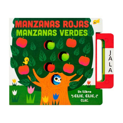 Libro con Asa Manzanas Rojas Manzanas Verdes