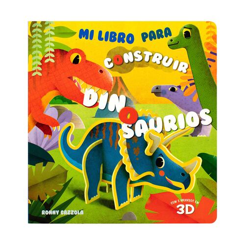 Mi libro para construir dinosaurios