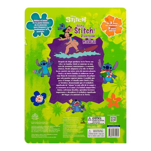Libro con pizarrón electrónico aloha stitch diversión en Hawái