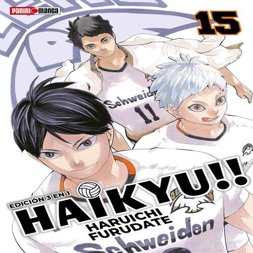 Manga Haikyu!! 3 in 1 N° 15