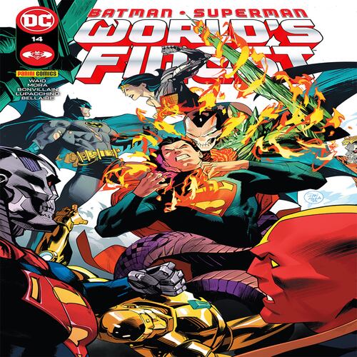 DC Batman Superman World's Finest 14
