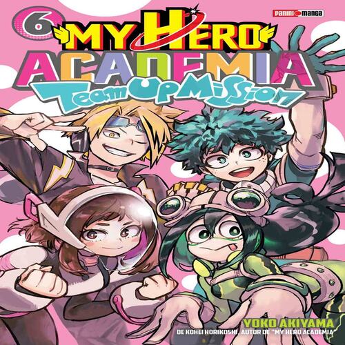 Manga My Hero Academia Team Up Mission Nº6