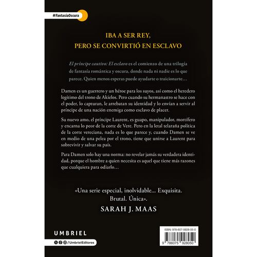 El príncipe cautivo: El esclavo