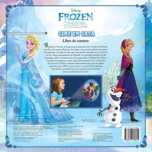 Cine en casa: Frozen una aventura congelada