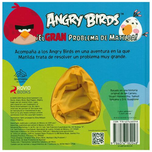 Angry birds el problema de Matilda