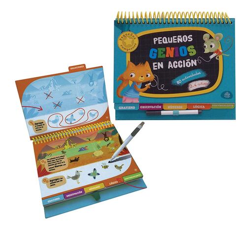 Pequeños Genios En Acción 3 - 4 Años