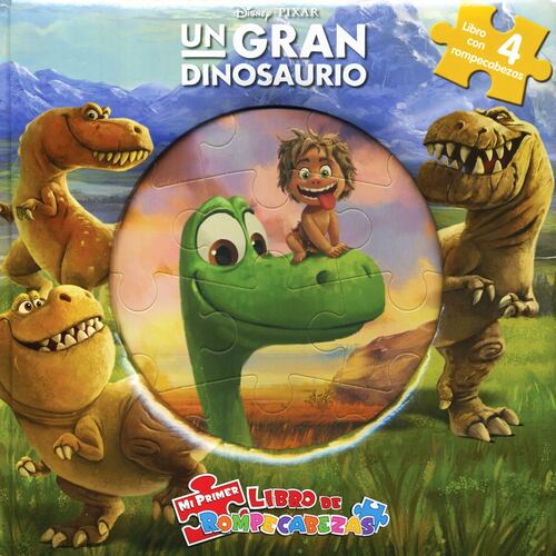 Mi Primer Libro de Rompecabezas: Un Gran Dinosaurio