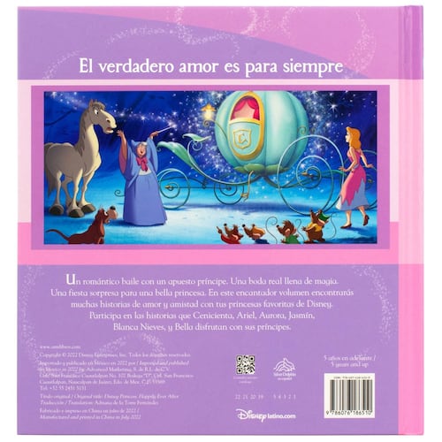 Libro Infantil Tesoros de Cuentos Disney: Colección de cuentos