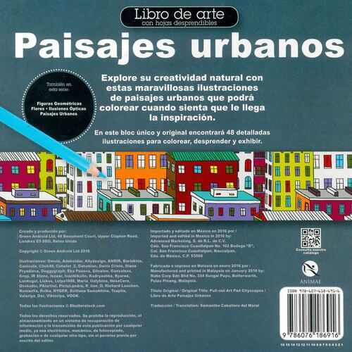 Libro de Arte: Paisajes Urbanos