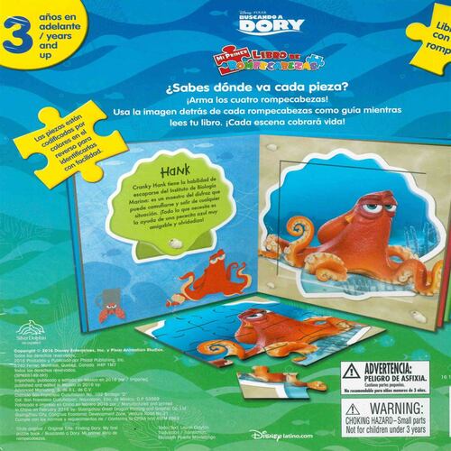 Mi Primer Libro de Rompecabezas: Buscando A Dory