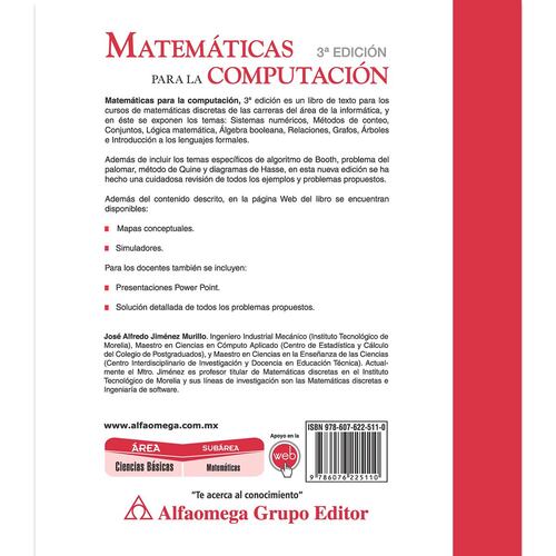 Matemáticas para la Computación