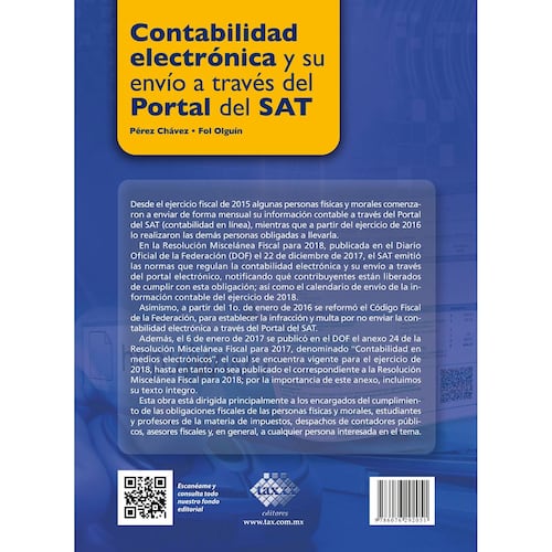 Contabilidad electrónica y su envío a través del Portal del SAT
