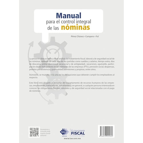 Manual para el control integral de las nóminas