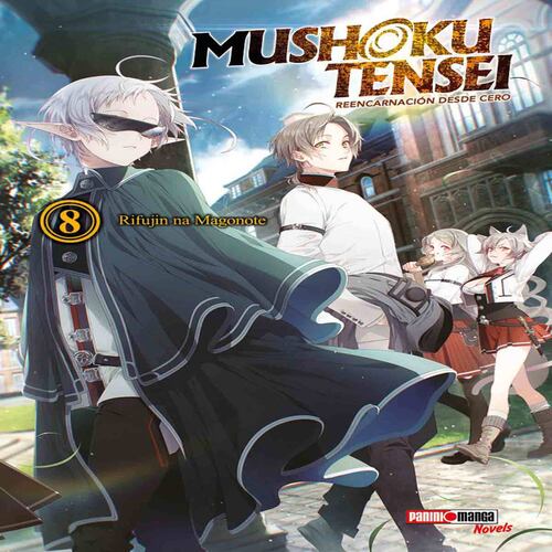 Manga Mushoku Tensei Novela N8 Editorial Panini