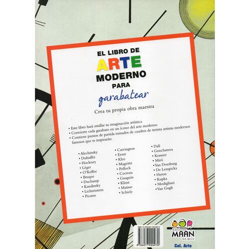 El Libro De Arte Moderno Para Garabatear