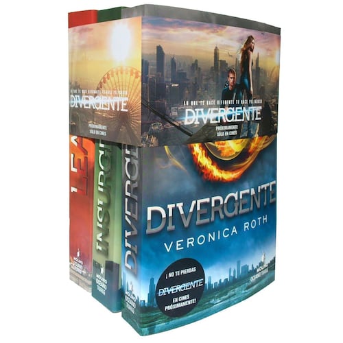 Trilogía Divergente (paquete de 3 títulos)