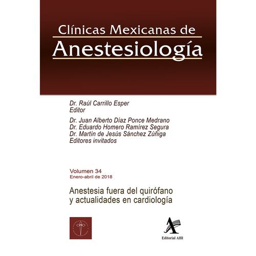 Anestesia fuera del quirófano y actualidades en cardiología