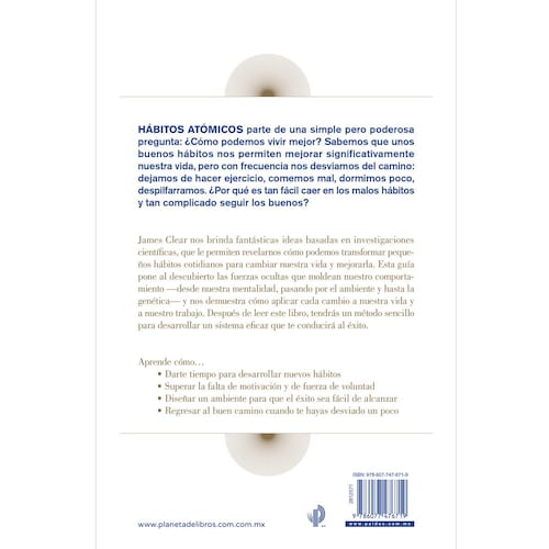 Hábitos atómicos (Spanish Edition): Clear, James: 9786077476719:  : Books