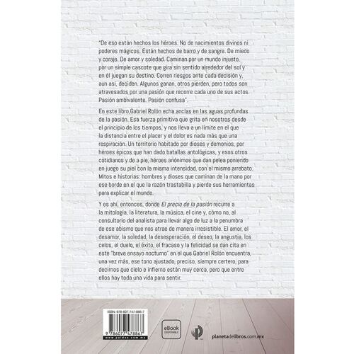 El precio de la pasión