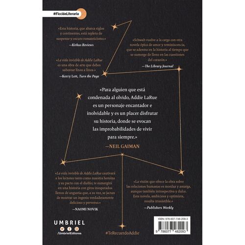 La vida invisible de Addie Larue