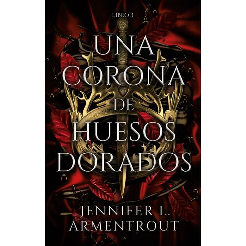 Una corona de huesos dorados