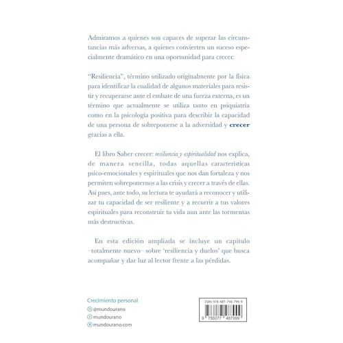Saber crecer, edición Ampliada