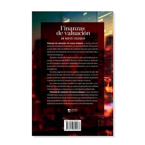 Finanzas de valuación, un nuevo coloquio