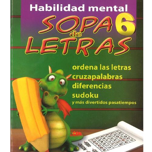 Revista Delfin sopas de letras
