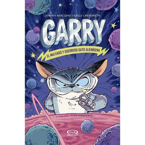 Garry el malvado y guerrero gato alienígena