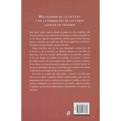 Para Leerte Mejor